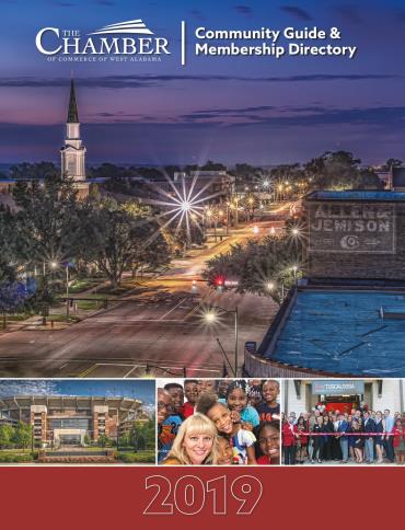 The Chamber of Commerce of West Alabama Community Guide and Membership Directory